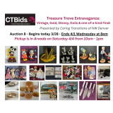 Auction 8 Treasure Trove Extravaganza  Vintage Gold Disney Dolls and one of a kind Finds