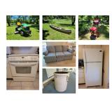 Appliances, Household Furniture, Antiques, Canoe