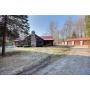 Log Home on 25 Acres with Inground Pool, 2 Outbuildings and 3 Car Garage