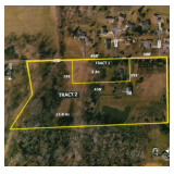 2 Homes on 14.38 Acres with Pond and Barn Offered in 2 Tracts individually or as a whole unit