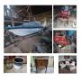 Boat and Shoreline Trailer, Tools, Mower, Building Materials, Household Furniture