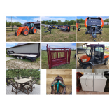 Kubota Tractor, Attachments, Trailer, Saddles, Household