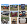 Kubota Tractor, Attachments, Trailer, Saddles, Household