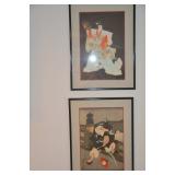 Japanese Kabuki Dancers