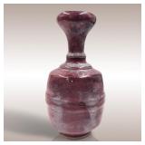 Chinese Purple Oxblood Porcelain Vase