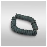 A String Of Antique Chinese Coins Of Various Sizes