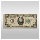 1928 20 Dollar Bill Clean Ungraded
