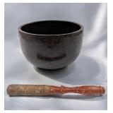 An Antique Japanese Copper Singing Bowl
