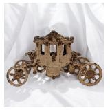 Vintage Cast Iron Cinderella Carriage