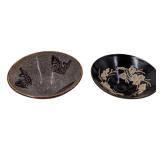 Pair Of Chinese Jizhou Kiln Black Glazed Bowls