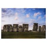 Florida Artist Brian Wallman Acrylic Photograph Of Stonehenge, "6 In The Morning", Limited To 40