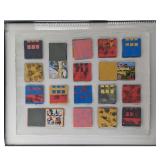 New York / Florida Artist Bruce Gregory 1917-2002 Abstract Collage Signed Estate Fresh