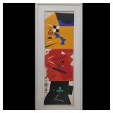 Eve Wasser (American, 1911-1984) Signed Acrylic On Canvas Abstract Painting