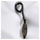 Tibetan Dzi Bead Necklace