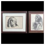 After Kathe Kollwitz (German, 1867-1945) Pair Of Digital Prints