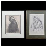 After Kathe Kollwitz (German, 1867-1945) Pair Of Digital Prints
