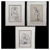After Kathe Kollwitz (German, 1867-1945) Lot Of 3 Digital Prints