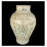A Chinese Song Dynasty Cizhou Style Vase Crackle Glaze