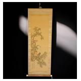 1783-1856 Yamamoto Baiitsu Scroll Painting Signed