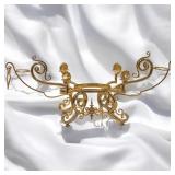 A Fine Vintage Brass Centerpiece