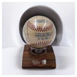 Vintage Signed American League Baseball With Multiple Signatures