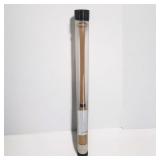 Vintage Dated Hall Of Fame Baseball Bat Signed By Ernie Banks, 1977 With COA, Stuck Inside Case