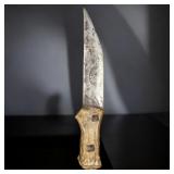 An Antique Civil War Era Antler Knife