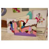 EstateSalesByOlga in Woodland Park for Liquidation Sale of Abstract Artist Home
