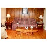 Estate Sales By Olga in Bridgewater, NJ - Estate Liquidation sale - Sofa and Tables w/Lamps