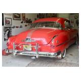 1951 Red Pontiac Eight Classic Car - EstateSalemsByOlga.co