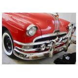 1951 Red Pontiac Eight Classic Car - EstateSalemsByOlga.co