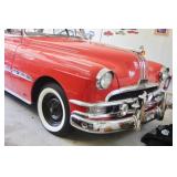 1951 Red Pontiac Eight Classic Car - EstateSalemsByOlga.co