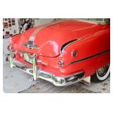 1951 Red Pontiac Eight Classic Car - EstateSalemsByOlga.co