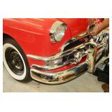 1951 Red Pontiac Eight Classic Car - EstateSalemsByOlga.co