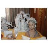 Lladro Horeses Galloping & Romeo and Juliet and Spain Lady with Dog and Hebrew Student