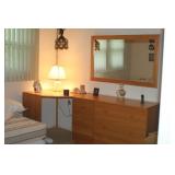 Mid-Century modern desk and dresser