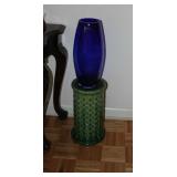 Wanda polish blue vase