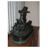 Statue by E. Delabriebre for sale by EstateSalesByOlga.com