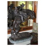 Frederic Remington Bronze Sculpture for sale by EstateSalesByOlga.com