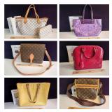 Authenticated Luxury Handbags All Shipping Online Auction. Runs 5/5 to 5/12