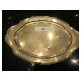 STERLING SILVER SERVING TRAY D560