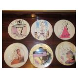 6 ROSANNA FASHION PLATES MADE IN ITALY