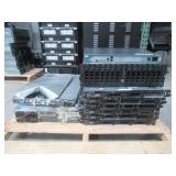 PALLET OF SERVERS NO HARD DRIVES MUST PREVIEW! SOLD FOR PARTS OR REPAIR