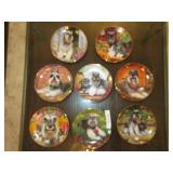 COLLECTIBLE PLATES BY CHRISTOPHER NICK MINIATURE SCHNAUZERS