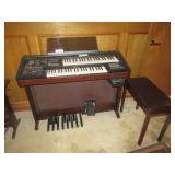 YAMAHA ELECTONE HC-4W ORGAN WITH BENCH