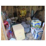 MYSTERY STORAGE SHED LOT! THIS SHED WAS NOT GONE THROUGH AND IS FULL OF TREASURES AS SHOWN/BUYER MUS