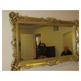 GOLD ORNATE MIRROR