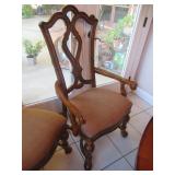 6 MATCHING HEAVY DUTY DINING ROOM CHAIRS