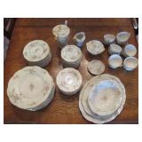 THEODORE HAVILAND NEW YORK “ROSALINDE” DINNERWARE NOT A COMPLEAT SET 50+ PIECES