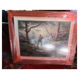 THOMAS KINCAID PRINT “IT DOESN’T GET MUCH BETTER” LIMITED EDITION PRINT 427 / 670 MEASURES 46” X 37”